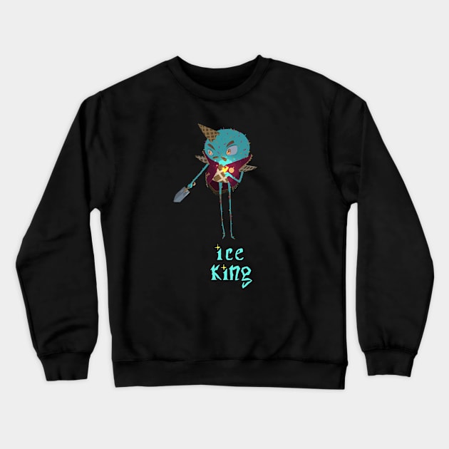 Ice King Mint dark Crewneck Sweatshirt by Broutille